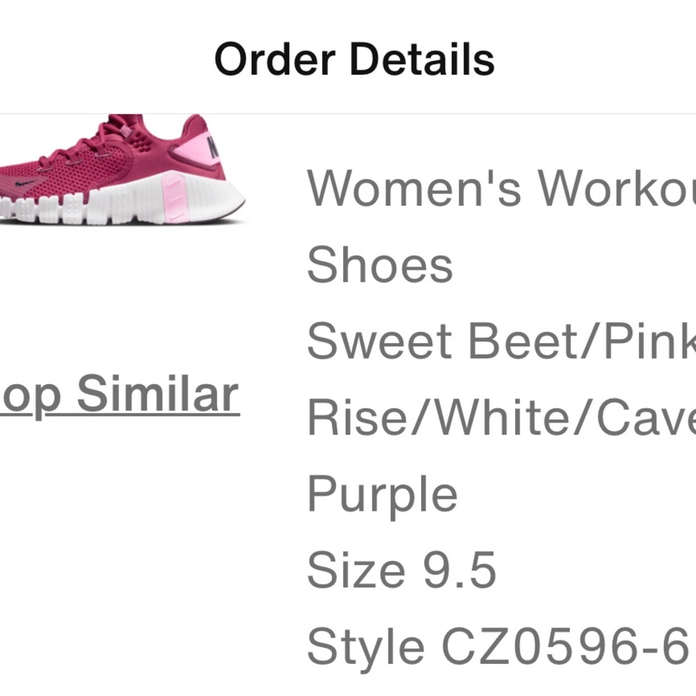 Nike Pink Athletic Shoes with Supportive Cushioning